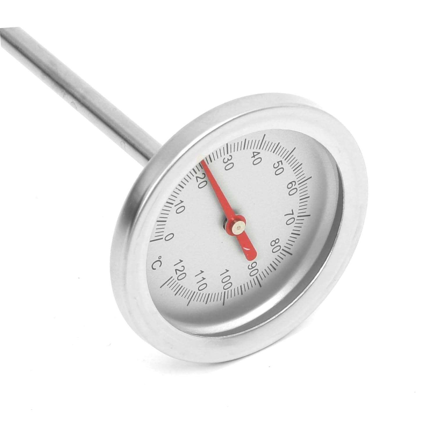 Stainless Steel Soil Thermometer with Probe for Compost and Gardening Instant Temperature Measuring Tool for Backyard Soil Testing Portable and Easy to Use image number 1