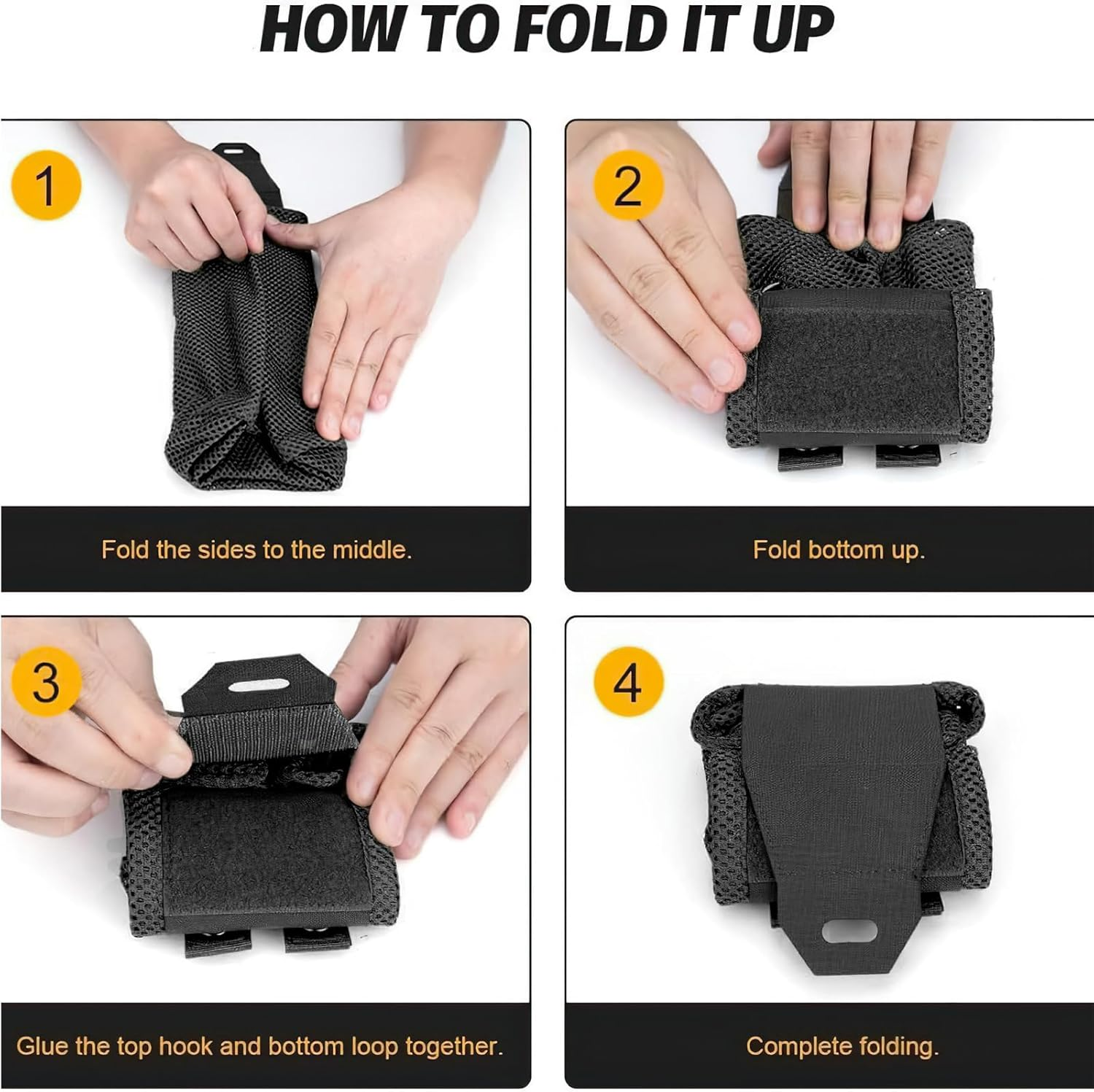 Outdoor Mesh Dump Pouch Bag,Drawstring Dump Pouch,Waist Storage Bag Belt Drawstring Organizer,Foldable Utility Pouch with Quick-Release Mesh,Large Capacity Mesh Quick-Release Utility Pouch image number 6