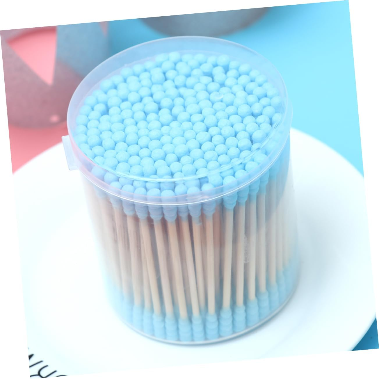 200Pcs Multipurpose Double Tipped Cotton Swabs for Baby Care and Makeup Removal, Colorful Soft Cotton Buds Suitable for Beauty Cleaning and Personal Care Random Color image number 6