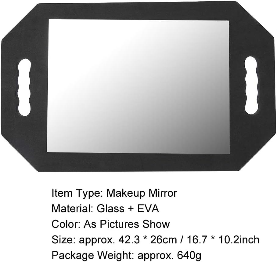 Professional Hairdresser Back Mirror for Hair Salon, Large High Definition Glass Makeup Mirror for Barber, Two Handed Beauty Salon for Modern Family image number 4