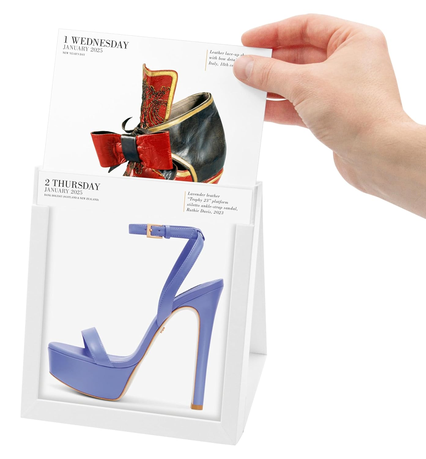Shoes Page-A-Day Gallery Calendar 2025: Everyday a New Pair to Indulge the Shoe Lover'S Obsession image number 5