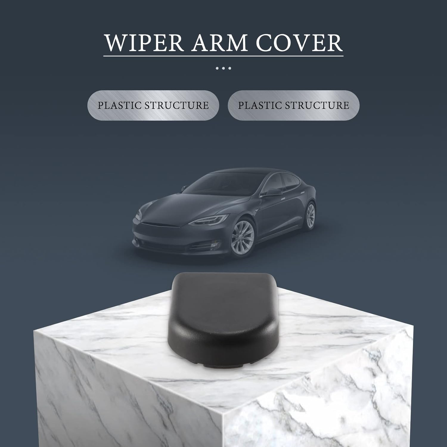 Wiper Arm Cover 2012-2018 for Windshield Wiper Arm Cap Cover Legacy 86538Fg210 image number 2