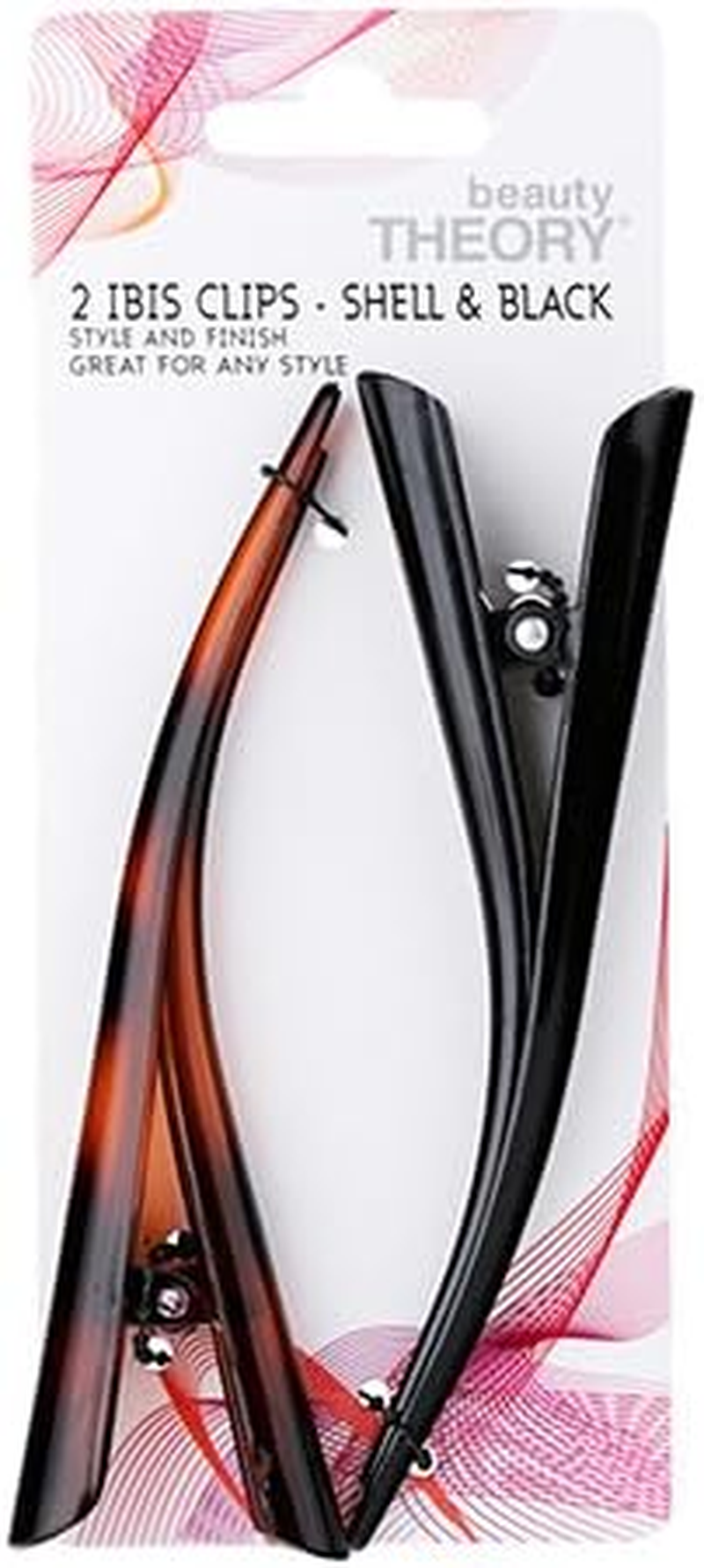 NEW Beauty Theory Hair Clip Clip Ibis Shell Black Women'S Hair Accessories