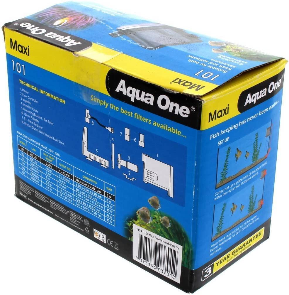 Aqua One Aquanano 22 25 30 Pump Powerhead image number 6