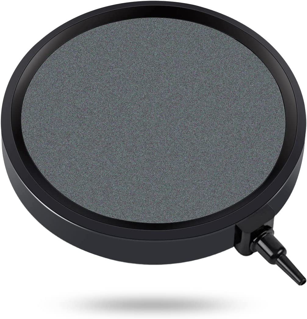 Aquariums Air Stones Disc, Fish Tank Oxygen Diffuser Air Pump round Bubble Air Stone for Hydroponics Pond Tank Aquarium Accessories image number 3