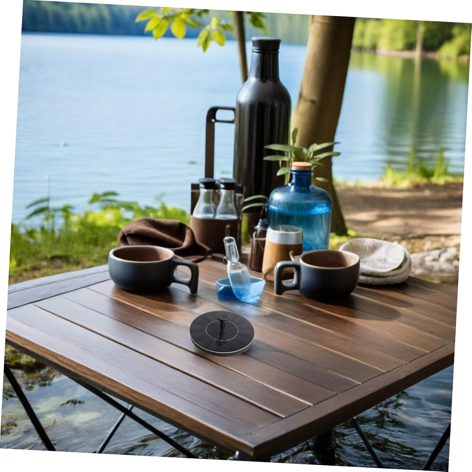 TIDTALEO Solar Powered Floating Water Fountain for Ponds and Bird Baths Compact Outdoor Solar Fountain Pump with Automatic Daytime Activation Smart Circulation for Garden Landscaping And image number 6