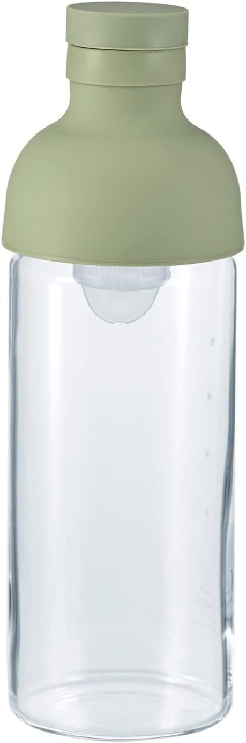 Hario FIB-75-SG Filter-In Bottle, Practical Capacity: 25.4 Fl Oz (750 Ml), Smoky Green, Made in Japan