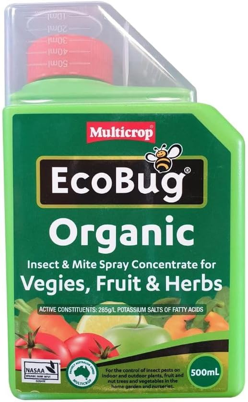 Multicrop Ecobug Organic Insect & Mite Spray 500 Ml