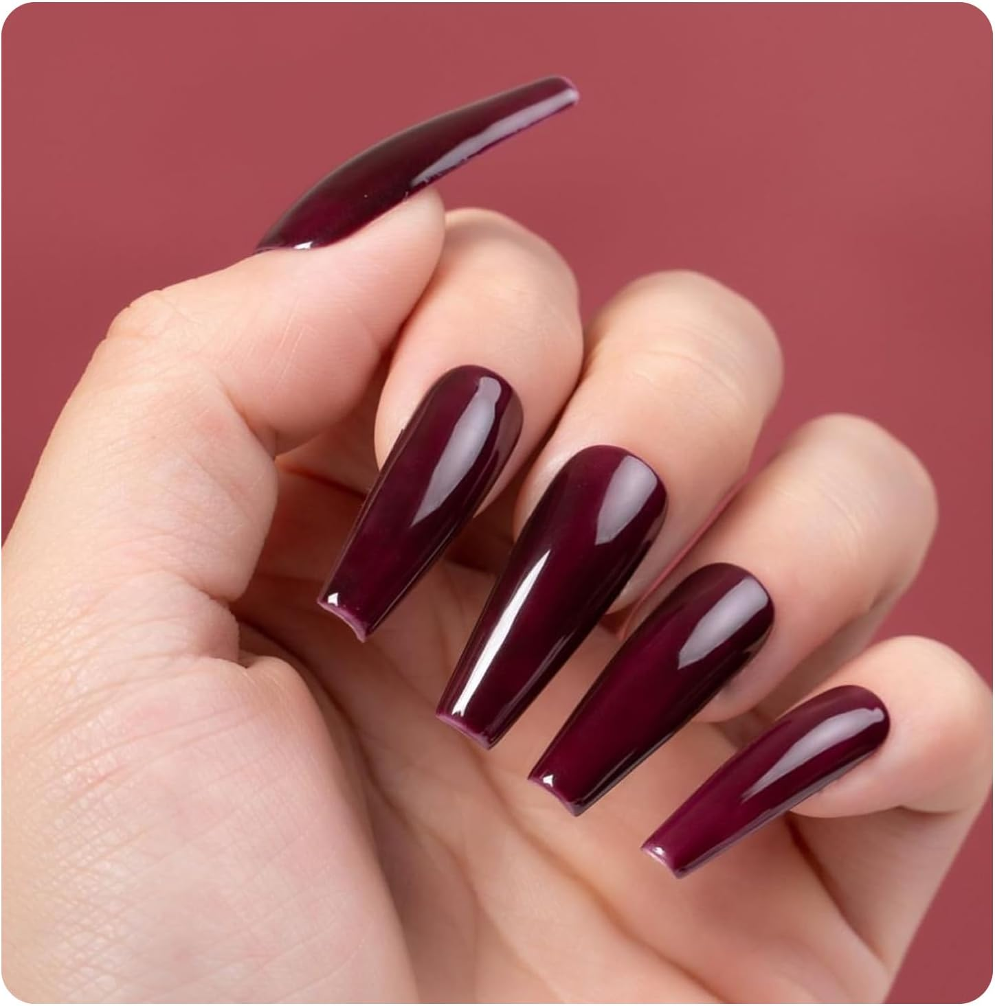 Vishine Gel Nail Polish Kit 32 Colors Classic Series Black White Red Nude Pink with 4Pcs Base and Glossy Matte Glitter Top Coat All Seasons Nails Art Kit DIY Salon at Home Manicure Set image number 6