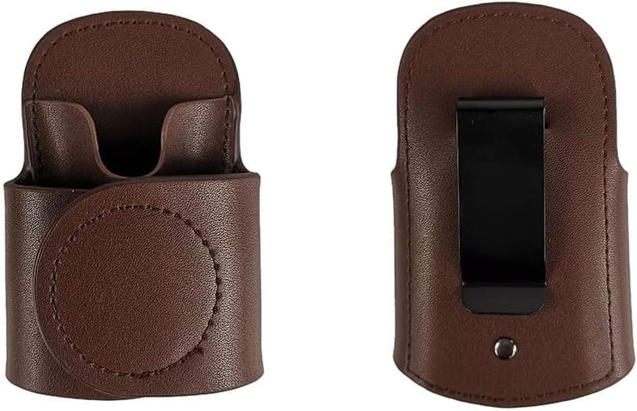 2025 PU Leather Stethoscope Holder Hip Clip,Lightweight Universal Clip on Holder for Doctors Nurses, Portable Equipment Holder for Physicians, Durable Leather Stethoscope Accessory ﻿