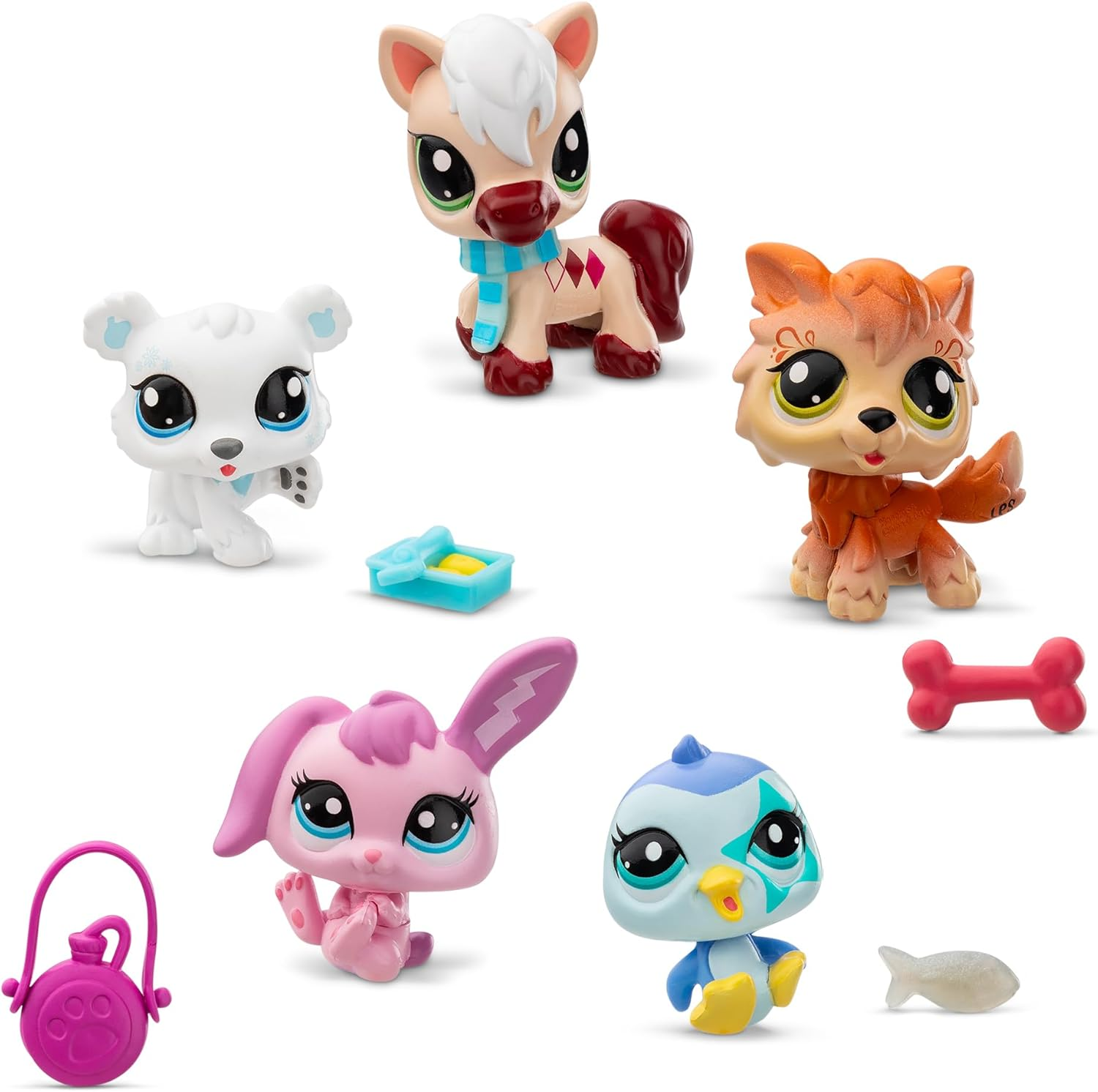 Littlest Pet Shop- Winter Besties Collector 5 Pack image number 3