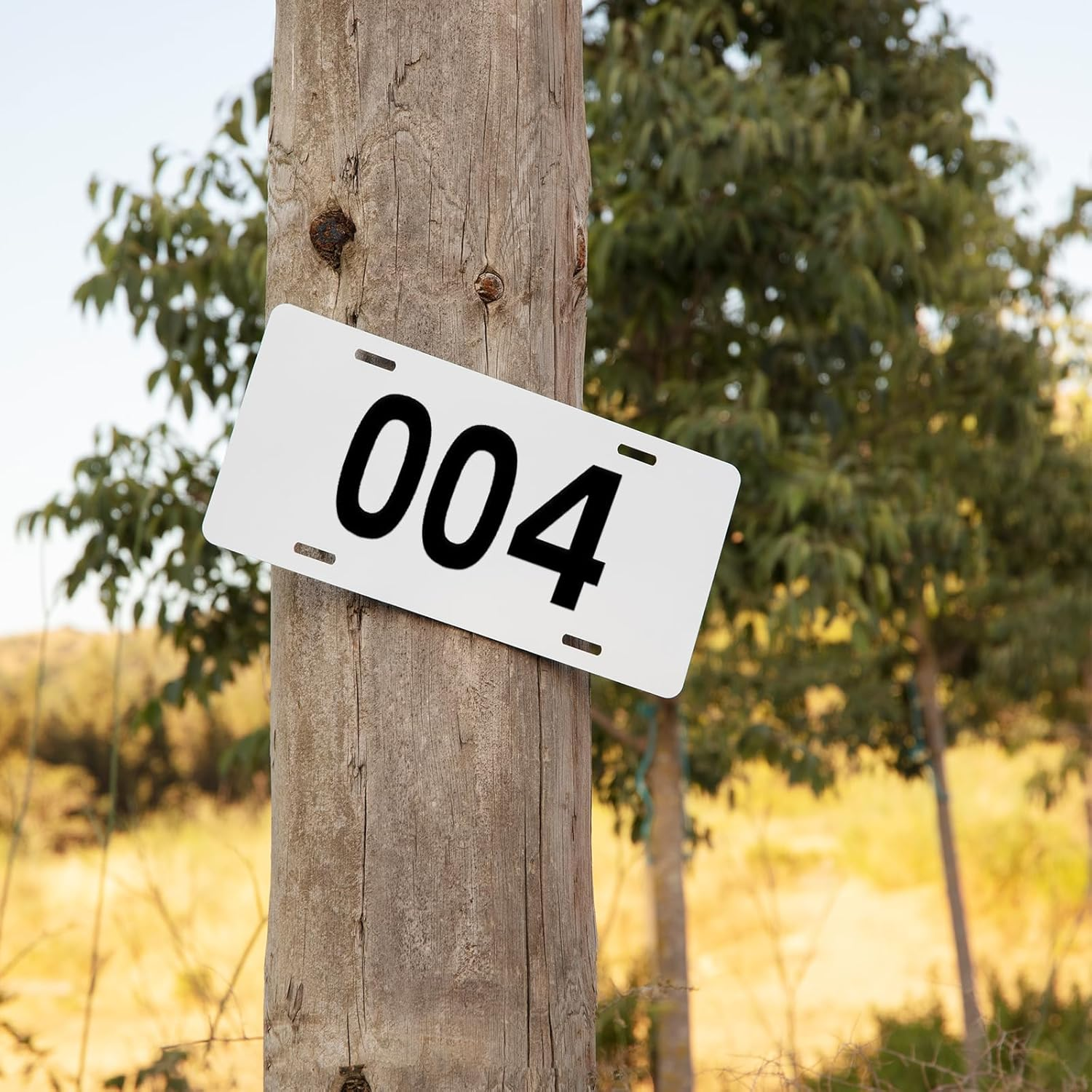 Pack of 50 High-Quality Number Stickers for Letterbox and Wheelie Bin Stickers - Weatherproof, Reflective, Strong Adhesive - 10 X 5 Cm - Numbers 0-9 - Black image number 2