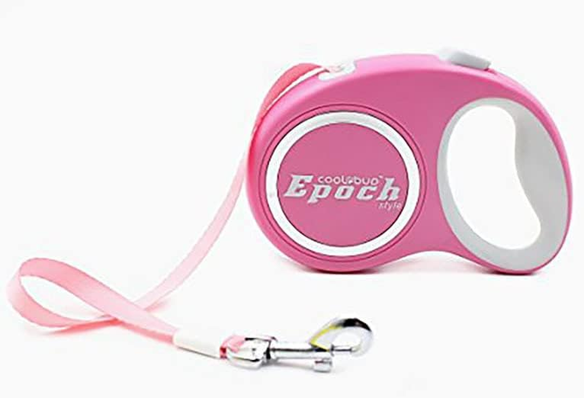 4.2M Retractable Dog Leash Lead Strong Lockable Heavy Duty Lockable Pink