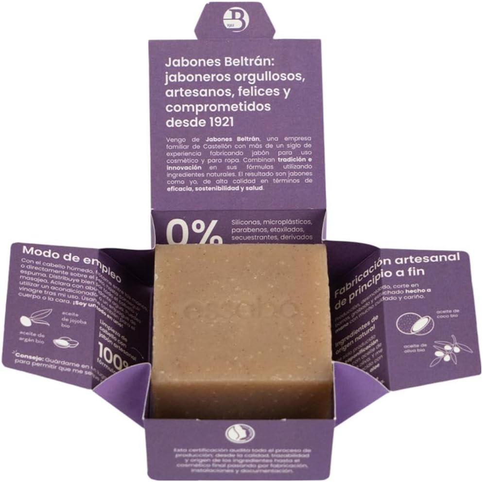 Beltran Soaps Champu Eco Solid 24 Pack 120 G image number 3