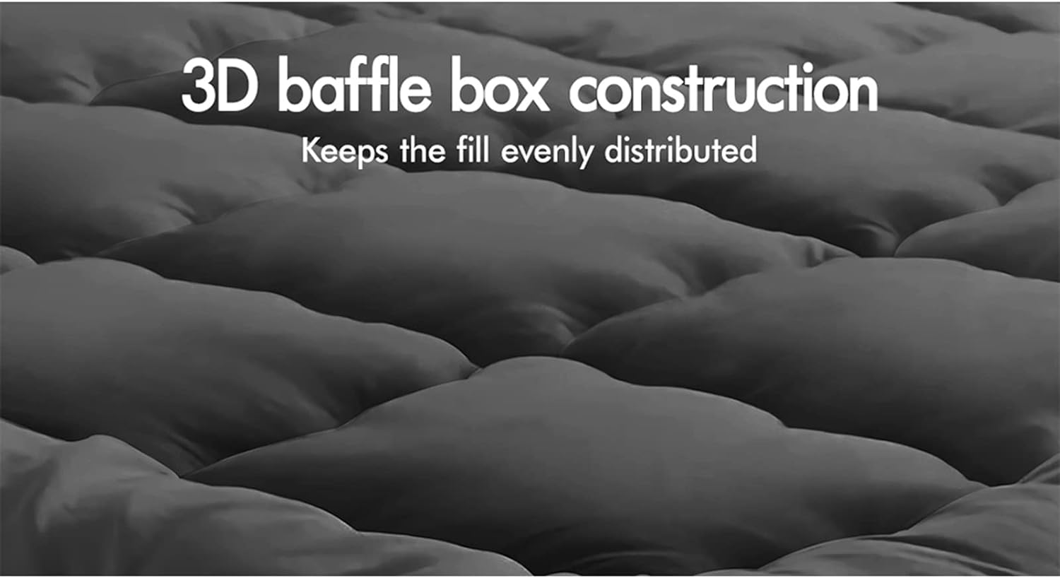 STARRY EUCALYPT King Size Pillow Top Mattress Topper 7Cm Thick with 1000 GSM Microfibre Filling, Fabric Cover Beddings Bed Mat Padding,Grey image number 3