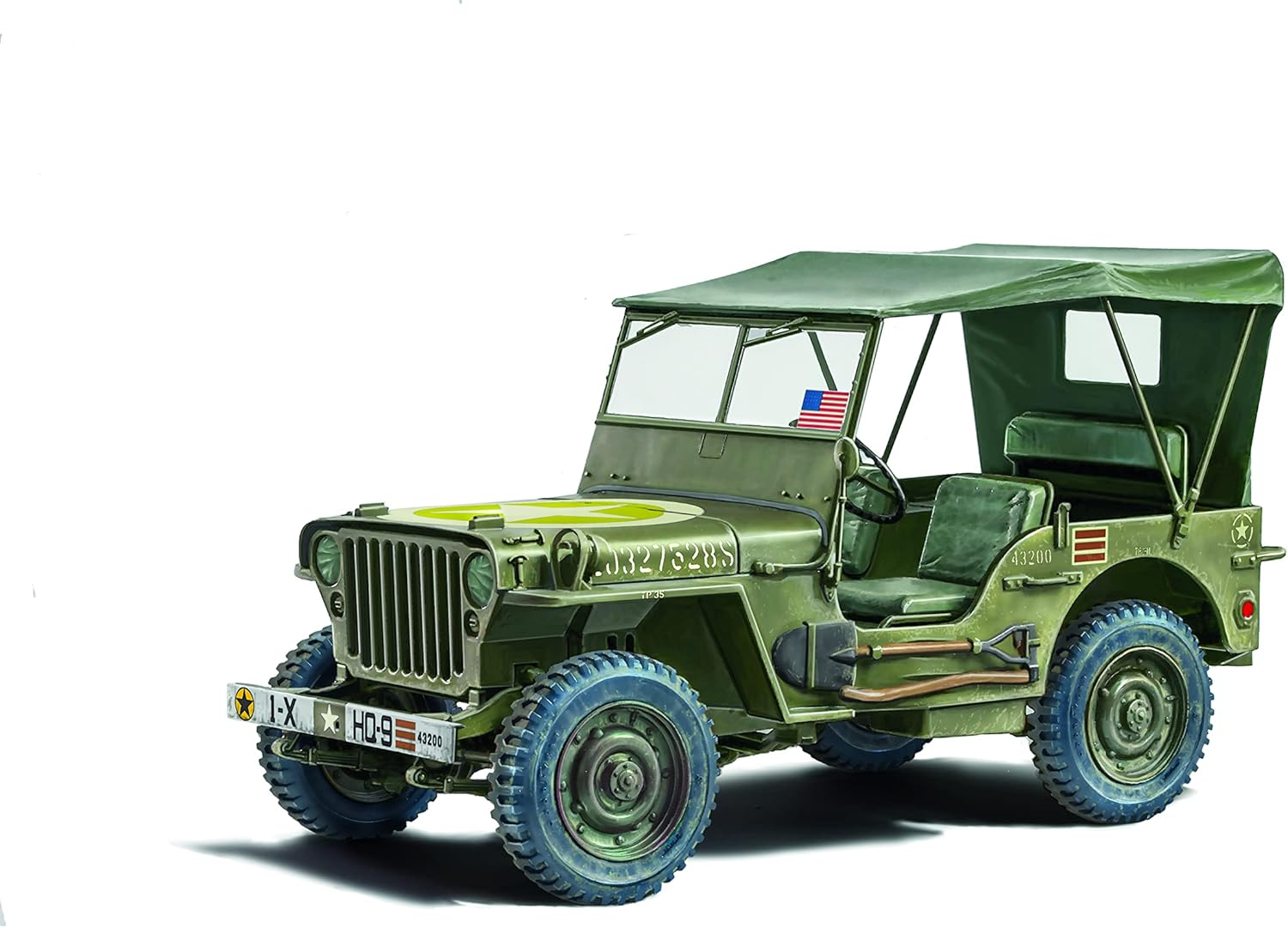 Italeri 1:24 Scale Willys Jeep MB 80Th Anniversary Model Kit
