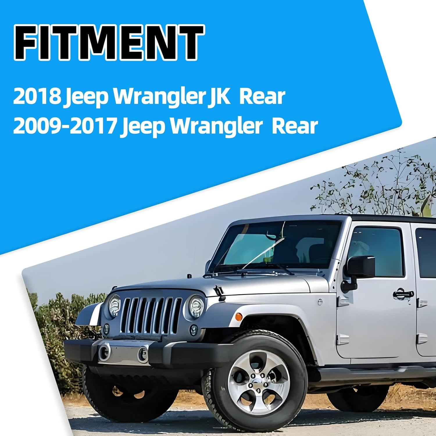 MITZONE Backup License Plate Frame Holder Bracket Assembly with Light Lamp Black Rear Compatible with 2007-2018 Jeep Wrangler JK Accessories Replacs# 68064720AA image number 6