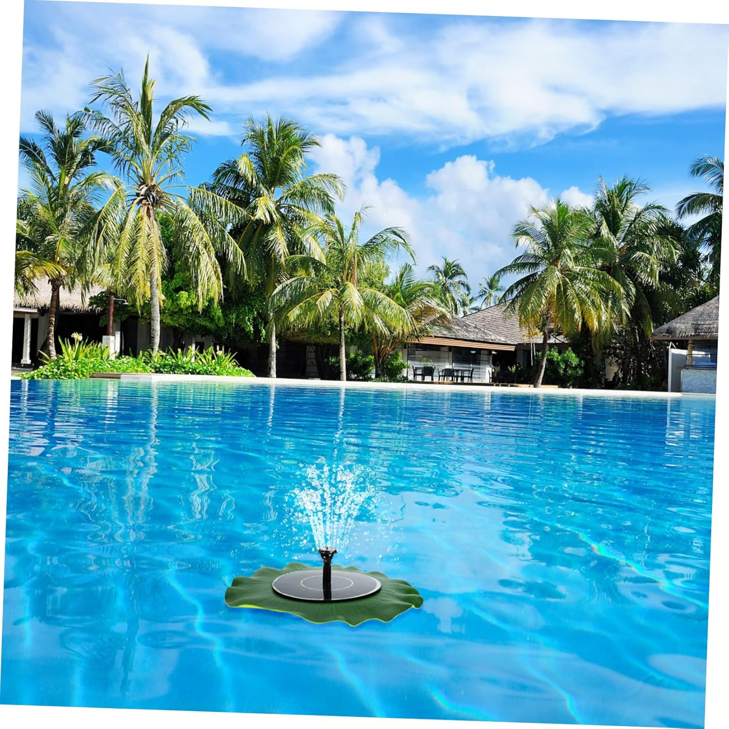 Solar Powered Outdoor Fountain with Pump for Garden Ponds Patio Water Features Easy Installation Solar Fountain Kit for Floating Decorations