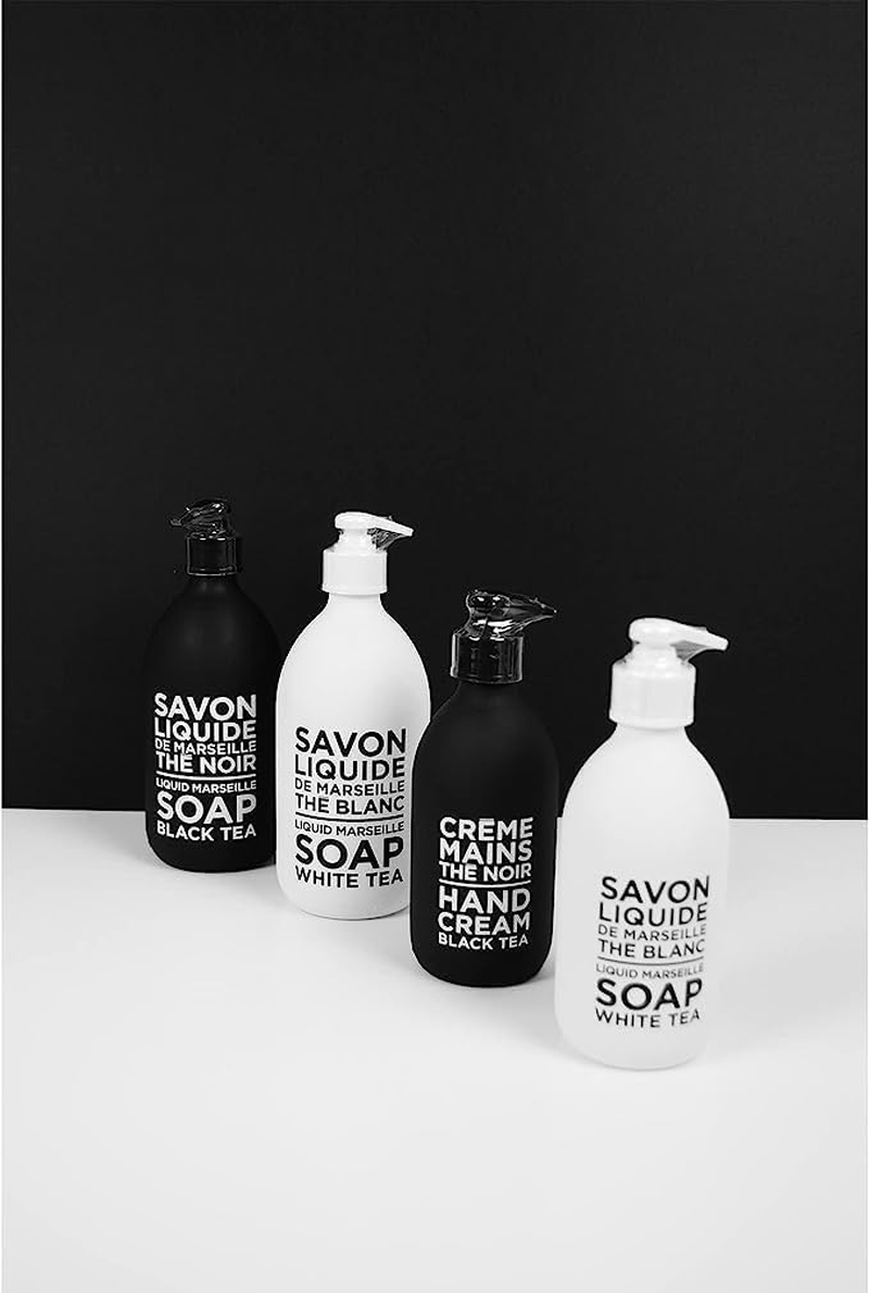 Compagnie De Provence Black Tea Liquid Marseille Soap 300 Ml