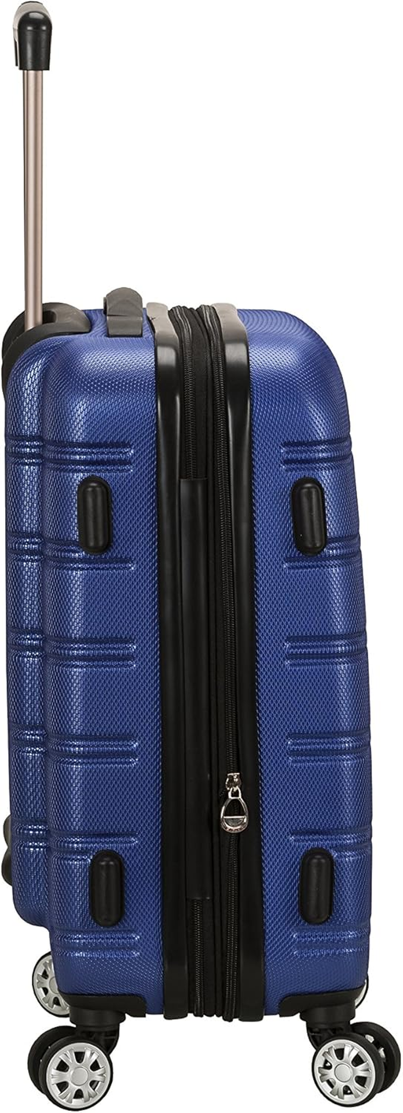 Rockland Melbourne Hardside Expandable Spinner Wheel Luggage, Blue, 3-Piece Set (20/24/28), Melbourne Hardside Expandable Spinner Wheel Luggage
