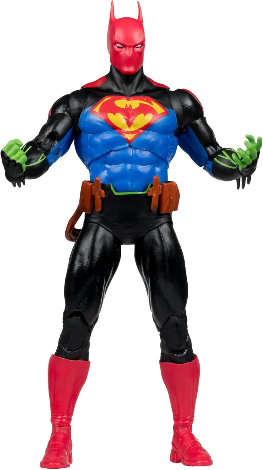 Mcfarlane Toys - DC Multiverse Batman/Superman Fusion (Batman/Superman: World'S Finest) 7In Action Figure image number 2