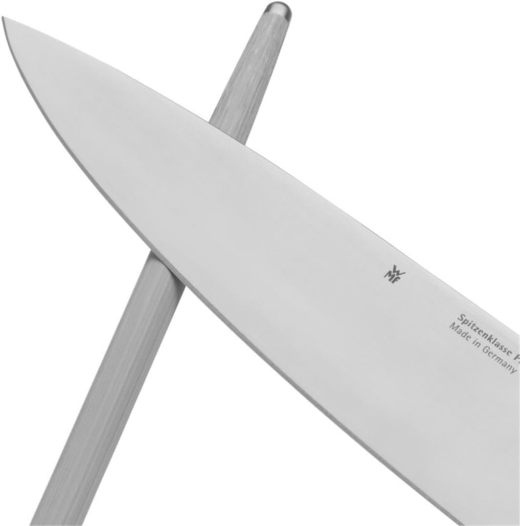 WMF Spitzenklasse plus Sharpening Steel 36 Cm, Sharpening Rod for Knives, Sharpening Steel for Knives, Plastic Handle, Steel Length 23 Cm image number 3