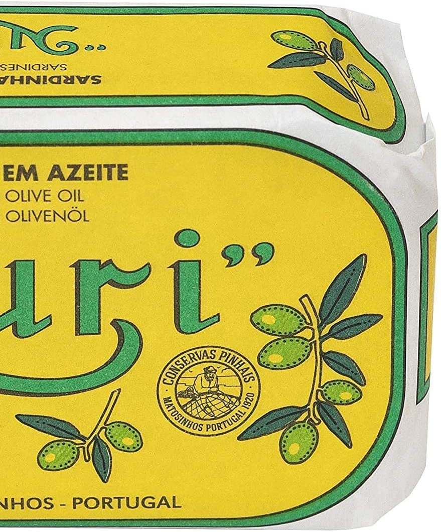 Nuri Brand Sardines in Olive Oil, 4 Pack, 125G Ea. Delicious Portuguese Sardines for Salads, Toast and More. image number 4
