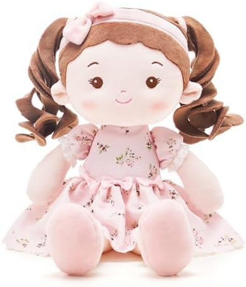 Leyadoll Soft Baby Doll Toys (16''), My First Baby Rag Doll for 1 Year-Old Girl Birthday, Leya Doll Christmas Plush Toys for Toddler Kids Infants -Princess Breeze image number 4