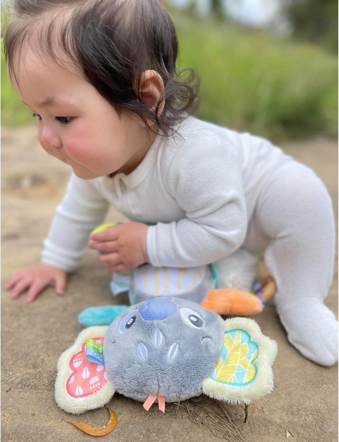 Playgro Fauna Friends Cuddly Koala, Large Plush Toy, Teether, Soft Plush Materials for Baby to Cuddle