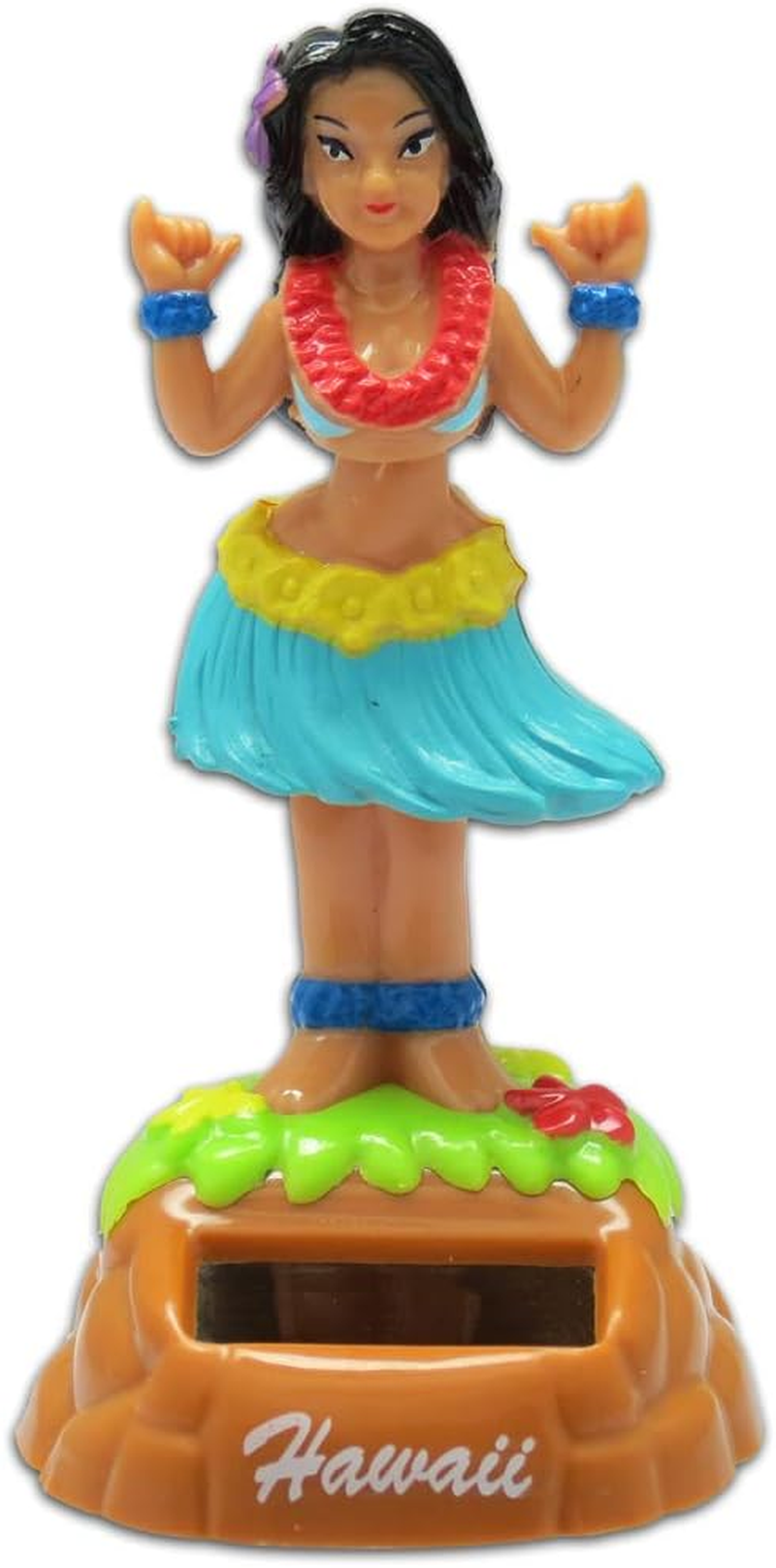 KC Hawaii Shaka Hula Girl Solar Dashboard Doll image number 3
