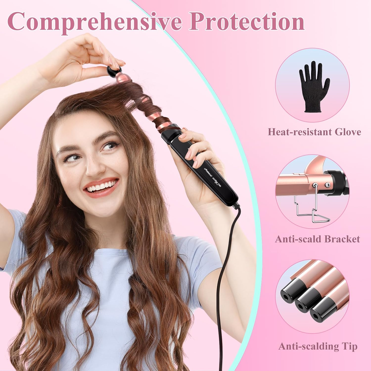 Curling Iron Wand Set image number 6