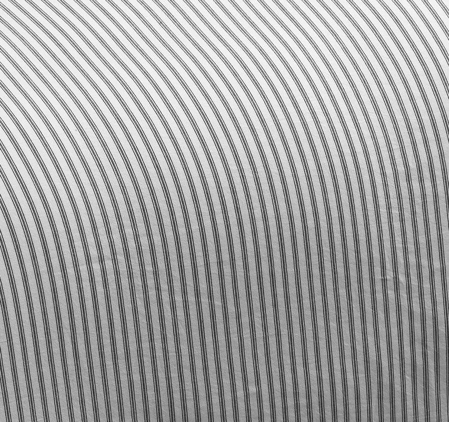 Seneca Classic Ticking Quilt Cover Set, Black, King image number 2