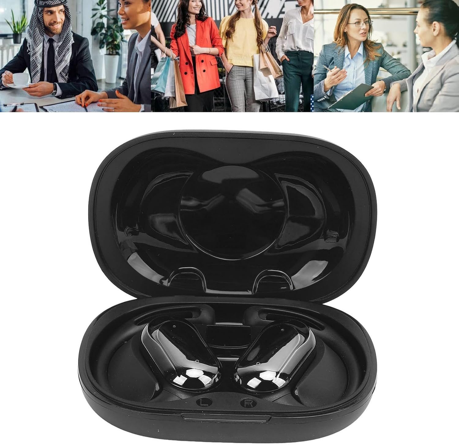 Jiawu Language Translator Earphones High Accuracy from Face to Face Real -Time Multilingual Translations for Business Professionals image number 6