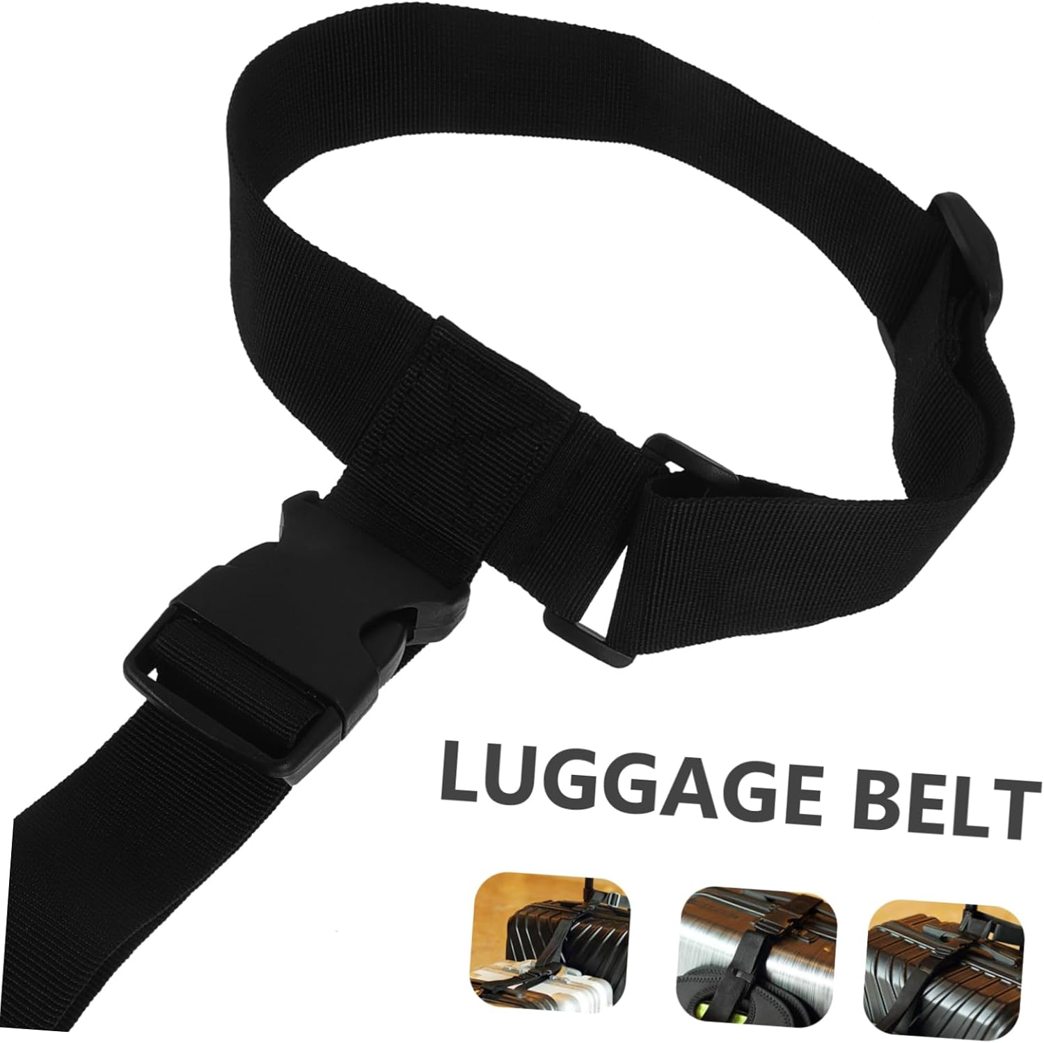 VERDANVERSE Adjustable Luggage Connector Straps with Buckle for Multiple Suitcases, Travel Tie down Belt for Suitcase Security and Cargo Fixing image number 4