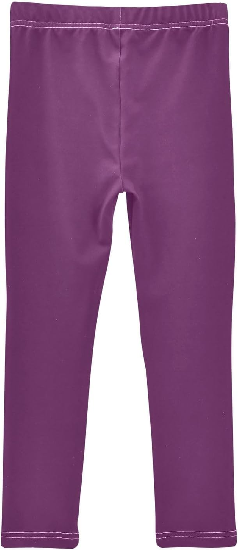 Maroon Girls Leggings, Breathable Leggings for Girls Soft Fabric, Stylish Design image number 5