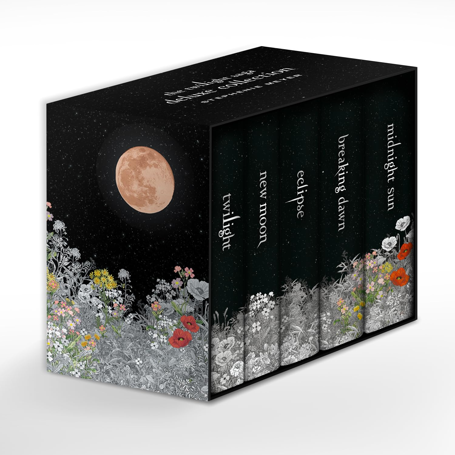 Twilight Saga 6 Book Set (White Cover)