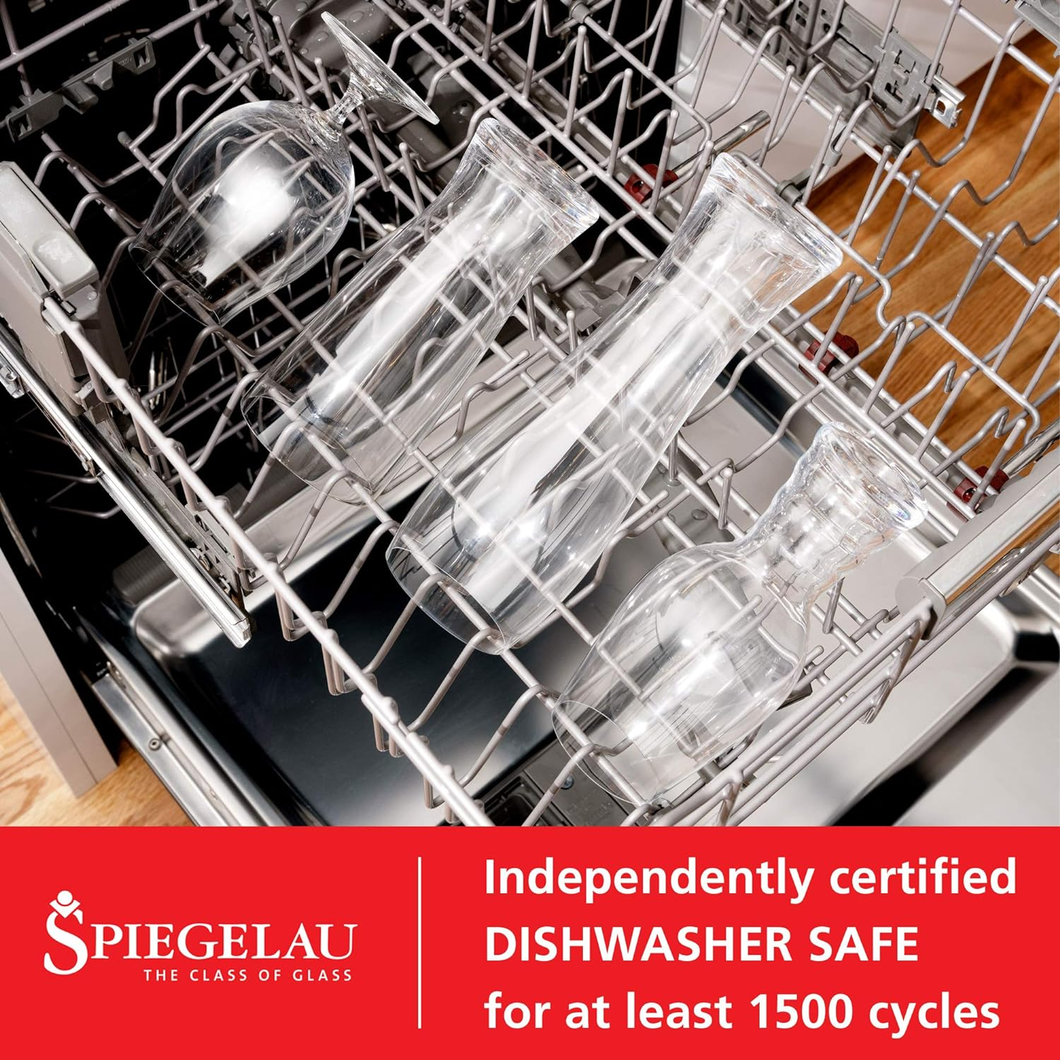 Spiegelau Craft Beer IPA Glass, Clear &ndash; Enhances Aromatic Profiles & Taste of IPA Beers &ndash; Machine-Made Durable Crystal Drinkware, Dishwasher Safe &ndash; 540 Ml Capacity (Pack of 2) image number 1