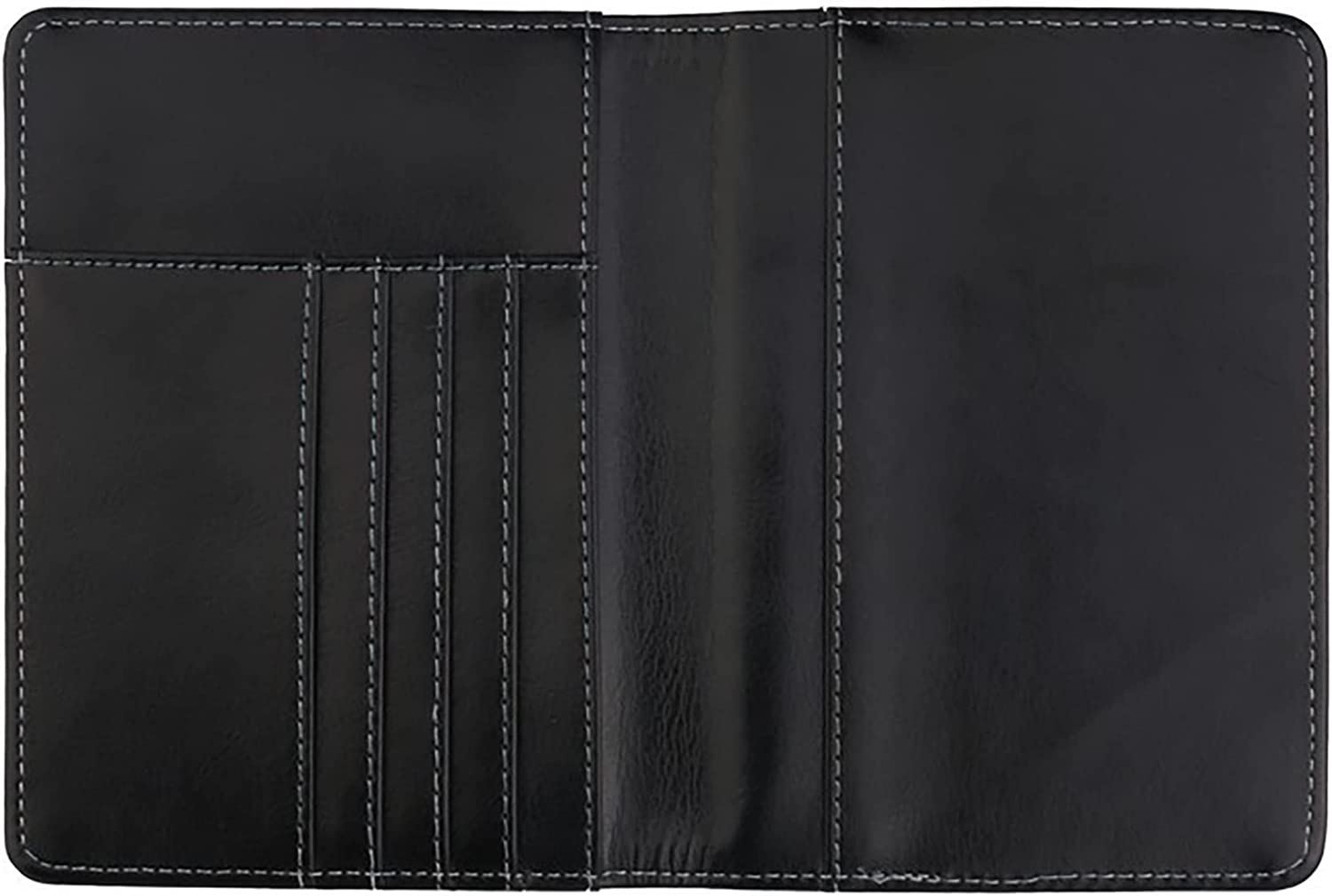 Passport Holder Travel Bag Cover Case, Tunghey PU Leather RFID Blocking Travelling Wallet Holder ID Credit Business Cards Cover Case for Boarding Passes (Blue) image number 5