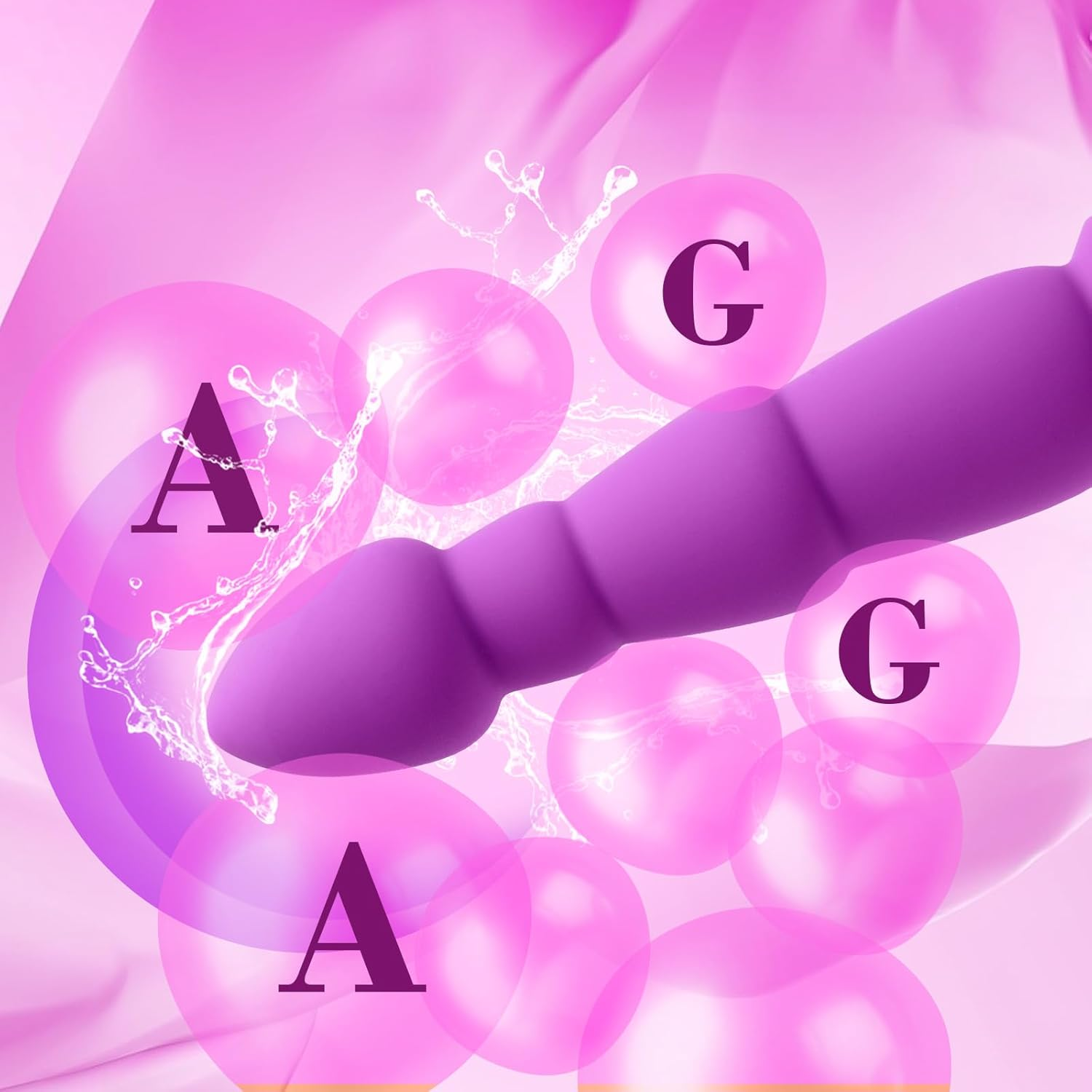 Purple Small Silicone Massage Attachment for the Massage Gun