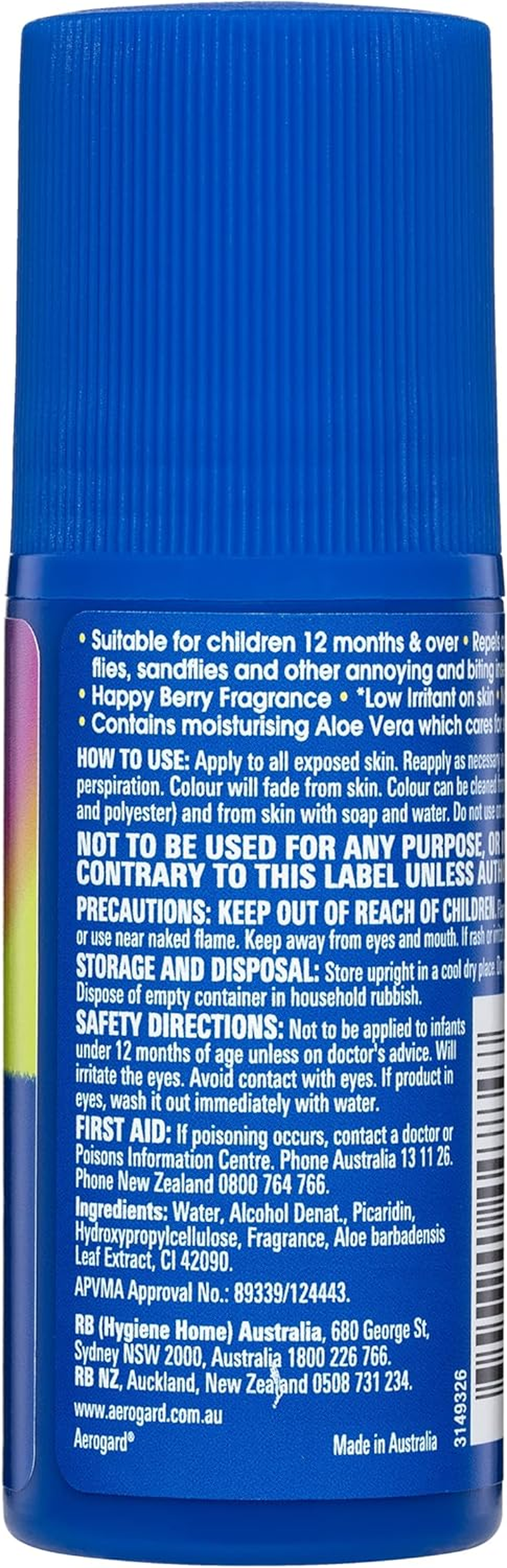 Aerogard for Kids Roll-On 50Ml (Pack of 2) image number 2