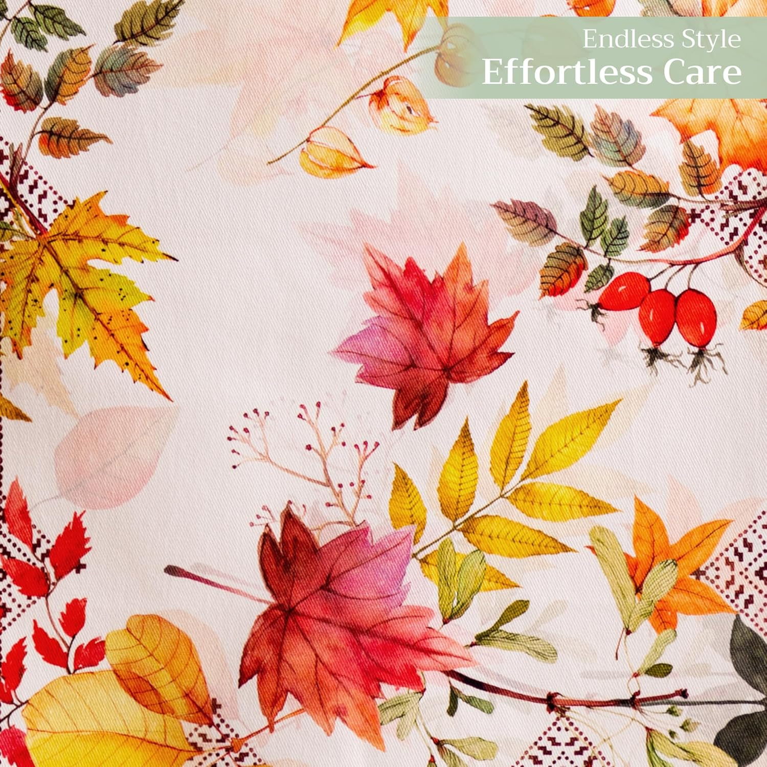 Maison D'Hermine Table Runner 100% Cotton Double Layer Table Runners 72 Inches Long Decorative for Home Kitchen Dining Party Baby Shower Wedding Bridal Shower (Amarante, 14.50" X 72") image number 3