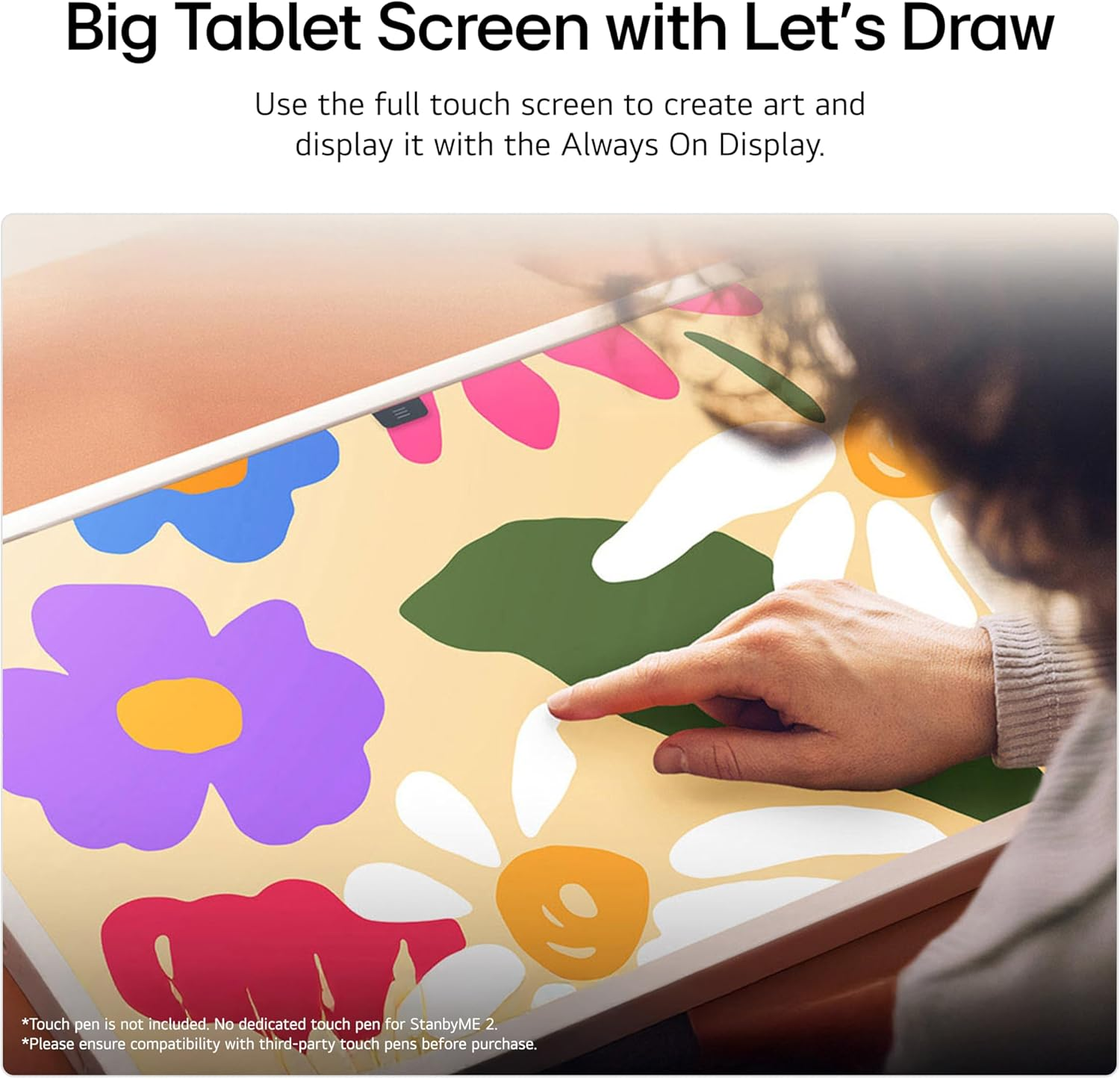 LG 27" Stanbyme 2 Portable Smart Touch Screen image number 3