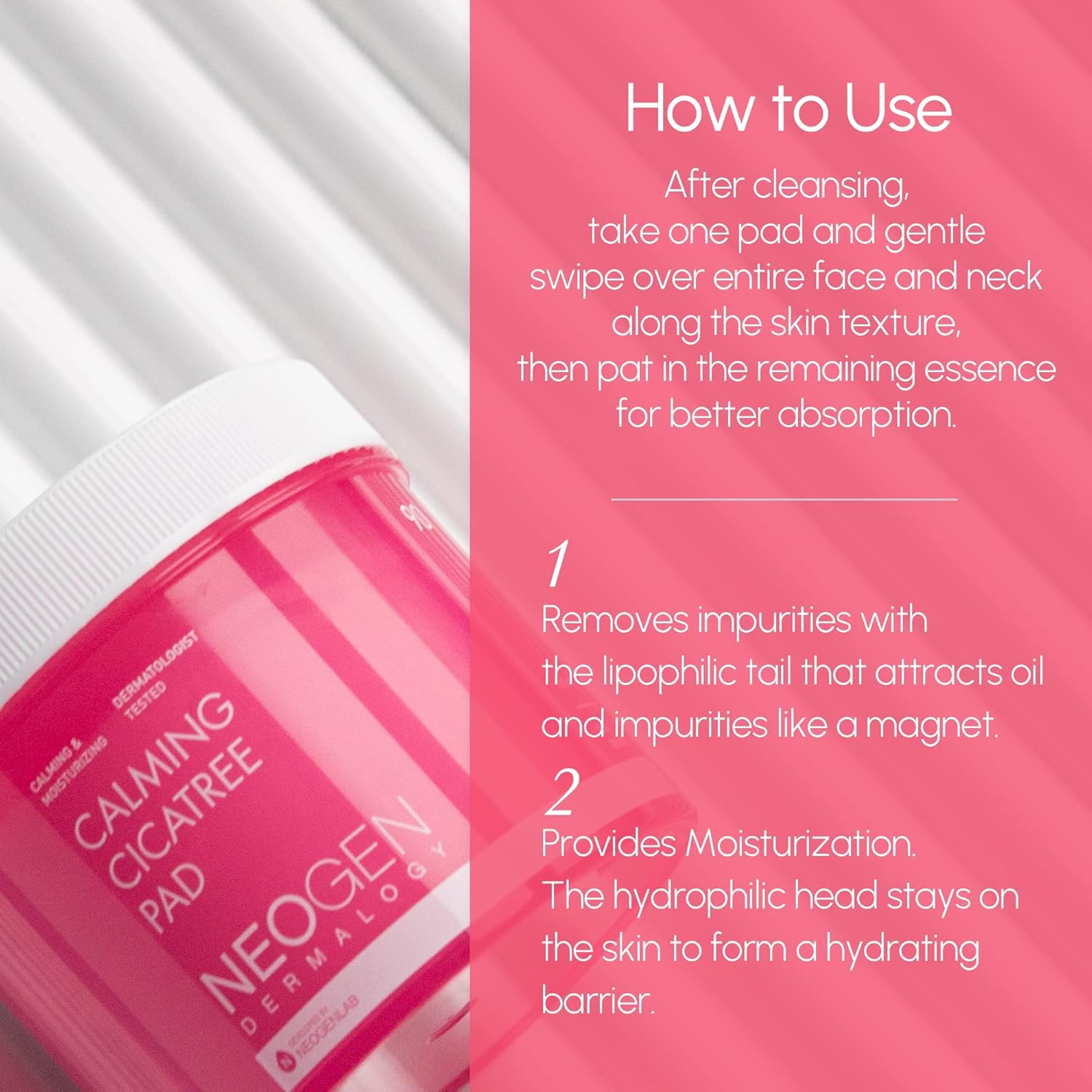 NEOGEN Real Cica Pad 150Ml | 90 Pads image number 6