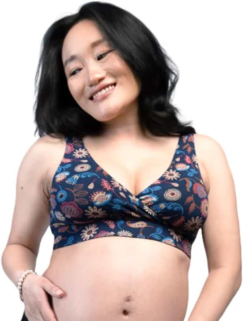 &Circus Maternity Bra | Nursing Bra for Women | Pull down Feeding Bra | Non Padded Bra for Women Slip on | Tencel Micromodal