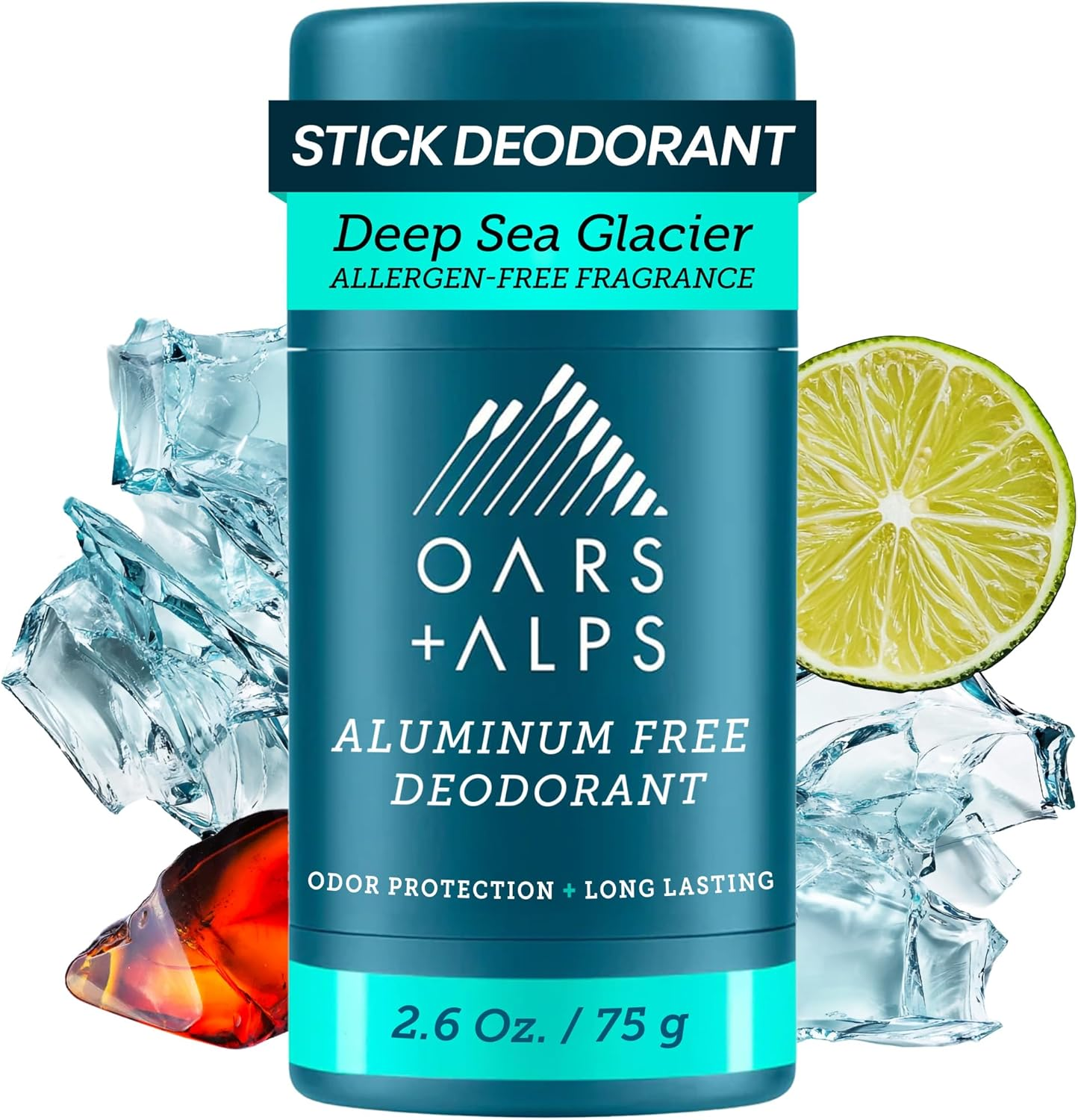 Oars + Alps Natural Deodorant, Allergen-Free Fragrance, Aluminum Free, Alcohol Free, Fights Odours, 80G image number 3