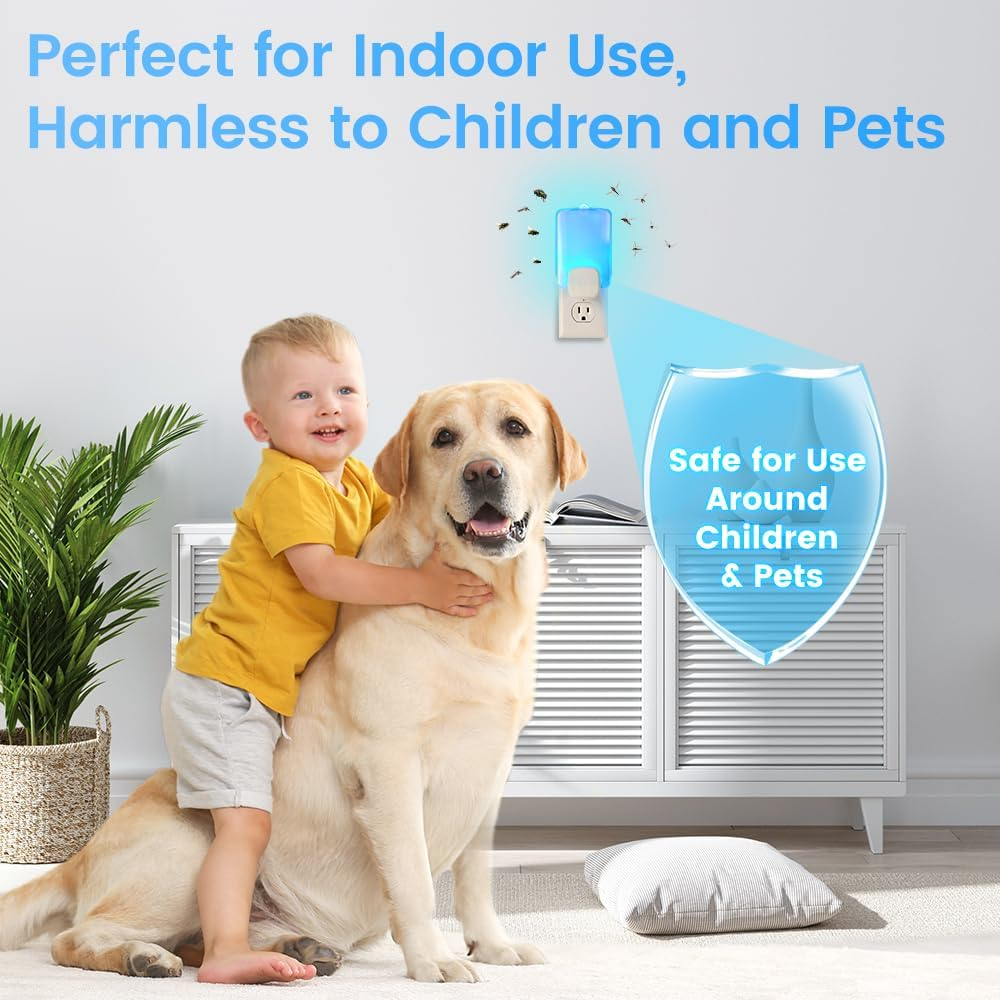 15 Pack Refill Cartridges Compatible with Raid Essentials Flying Insect Light Trap, Extra Sticky Refill Cartridges for Flying Insect Light Trap for Effective Pest Control, Odorless and Pet Safe image number 2