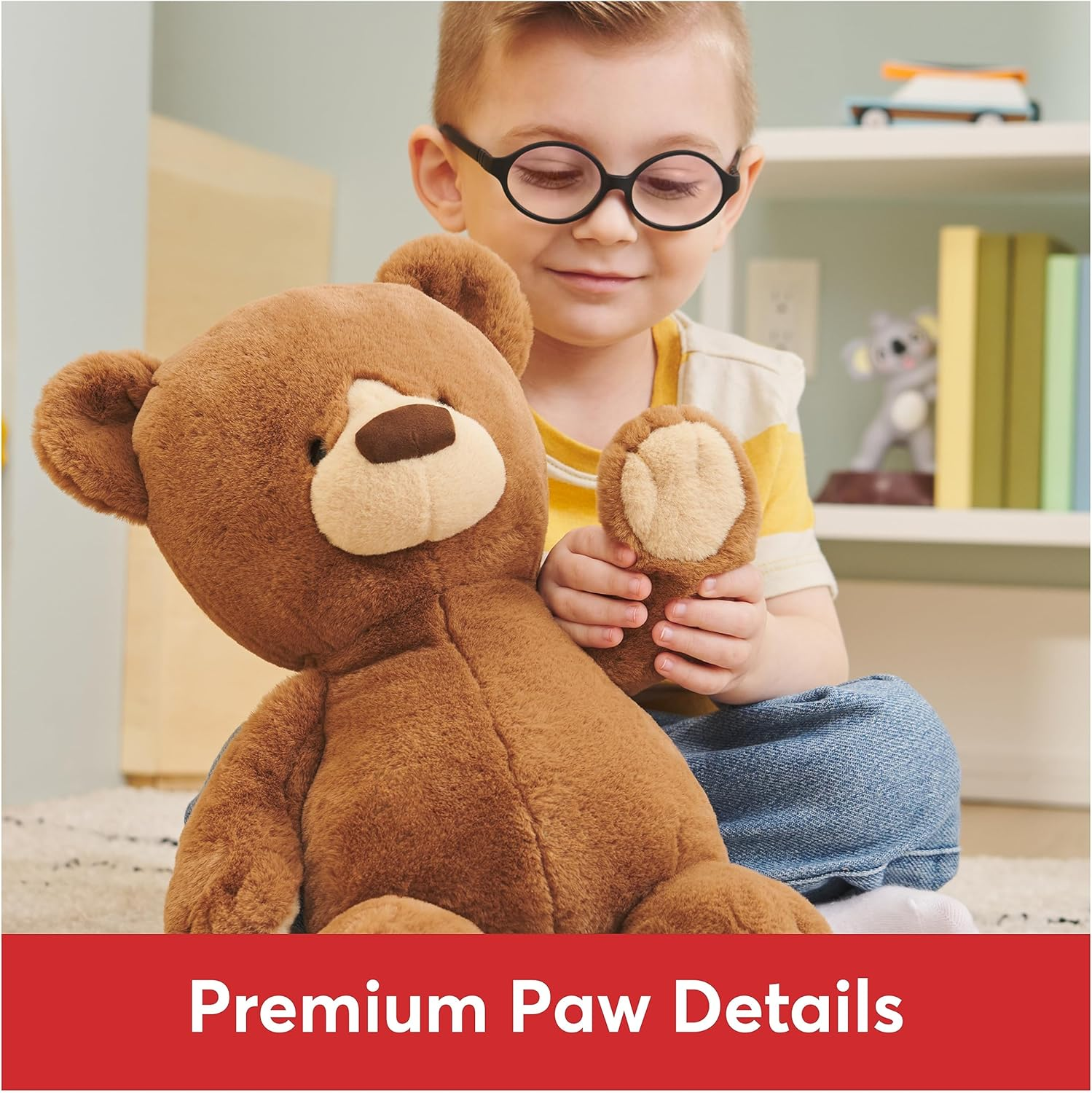 Gund Knox Bear Plush Toy, 33 Cm Size