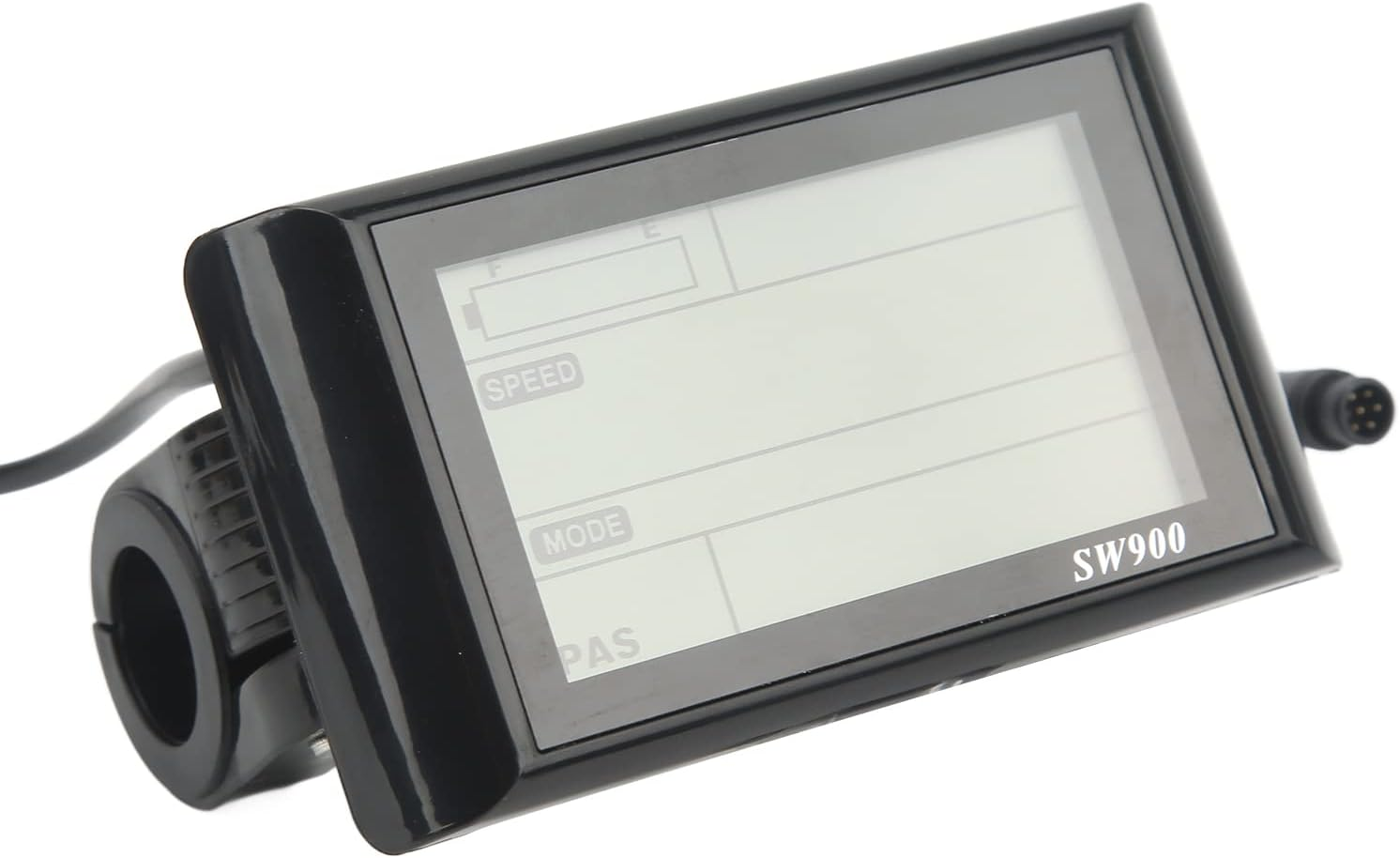 SW900 Electric LCD Display Meter Electric Scooter Display Meter 24V 36V 48V 60V E-Bike LCD Panel Screen with Waterproof 6 Pin Connector for 22.5MM 25.4 image number 3