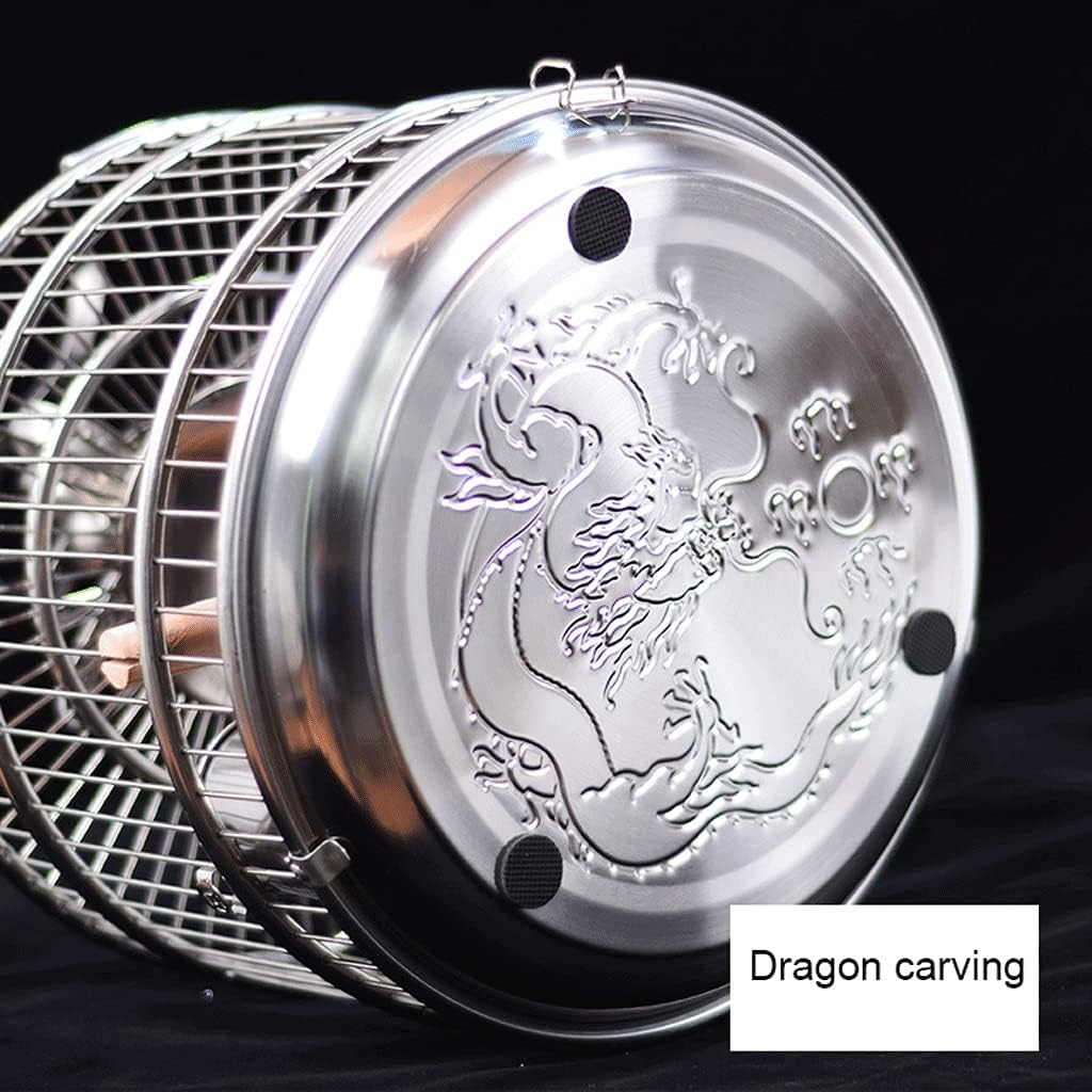 Bird Cage Stainless Steel Bird Cage Lightweight Bird Carrier for Parakeets Finches Canaries Small Quaker Parrots Cockatiels Budgie Green Cheek for Small Exotic Birds and Canaries Garden Decor image number 2