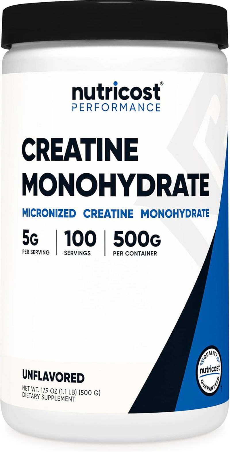 Nutricost Creatine Monohydrate Micronized Powder 1 Pack image number 3